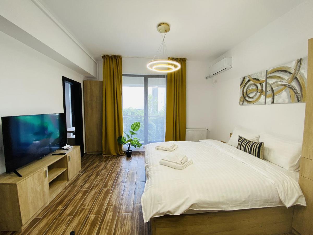 New City Studios With Balcony Bucharest Exterior photo